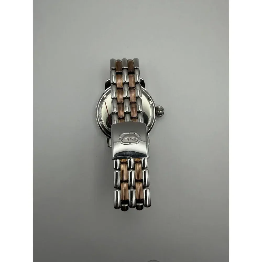Marc Ecko Mens Watch Two-Tone Rose Gold Working